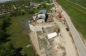 The new $27 million Pavaho Pump Station on Canada Drive opening 2012.